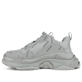 Triple S Sneaker „Allover Logo – Grau“ 536737W2FA11210