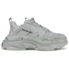 Triple S Sneaker „Allover Logo – Grau“ 536737W2FA11210