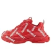 Triple S Sneaker „Allover Logo Red“ 536737W2FAB6090
