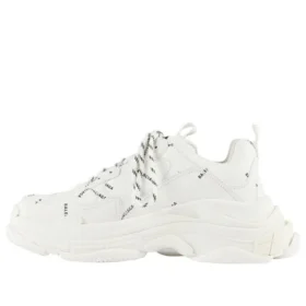 Triple S Sneaker „Allover Logo – White“ 536737W2FA19010