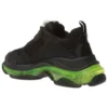 Triple S Sneaker „Black Yellow Fluo“ 541624W09ON1047