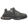 Triple S Sneaker „Clear Sole – Dunkelgrau“ 541624W2GA11801