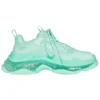 Triple S Sneaker „Clear Sole Mint“ 541624W2GA14500