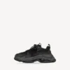 Triple S Sneaker für Herren mit transparenter Sohle in Schwarz Triple S Sneaker für Herren mit transparenter Sohle in Schwarz