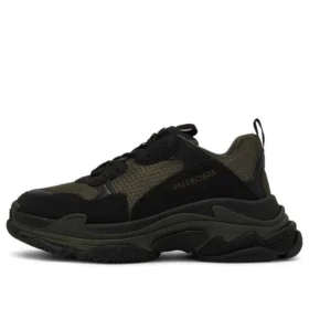 Triple S Sneaker „Olive Green Black“ 536737W2FW24010 Triple S Sneaker „Olive Green Black“ 536737W2FW24010