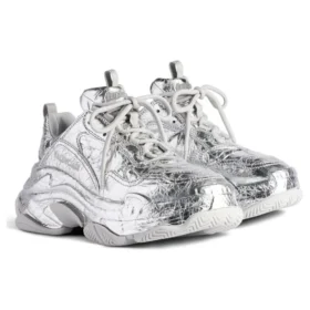 Triple S Sneaker „Silver“ 536737W2FMA8100