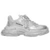 Triple S Sneaker „Silver Metallic“ 536737W2FS28100
