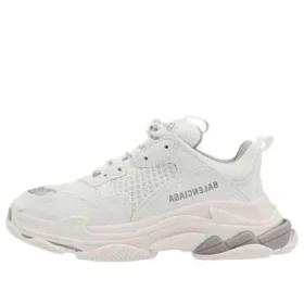 Triple S Sneaker „Weiß-Grau“ 654251W2FS41200