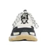 Triple S Sneaker „Weiß Schwarz“ 536737W09OM9058