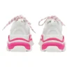 Triple S Sneaker „White Fluo Pink“ 536737W2CA35390