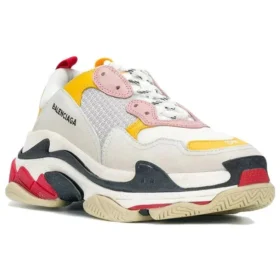 Triple S Sneaker „White Yellow“ 517335W09O59035