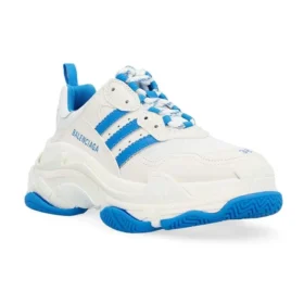 Triple S x Adidas „White Blue“ 712764W2ZB39040
