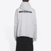 Turn Hoodies Wide Fit „Heather Grey Black“ 674986TLVB41167