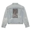 Unisex FW21 Logo-Denim-Jacke Blau 664329TBP488961