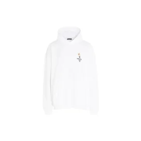Unisex-Oversize-Sweatshirt mit Logo, Weiß 620973TIV459040