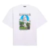 Unisex SS21 Oversized-Polo aus Baumwolle, Weiß 641614TJVH69000