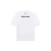 Unisex-T-Shirt mit „I Love Dogs“-Aufdruck, weiß, 641614TJVH19000