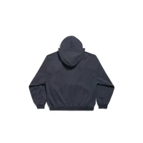 Unity Sports Icon Incognito Zip-up Hoodie Oversized „Schwarz“ 794030TQVB24372