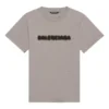 Unscharfes Logo, Loch-Design, Retro-Klassiker, Kurzarm, Unisex, Grau 661705TKVD58174