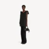Vareuse-Kleid für Damen in Schwarz Vareuse-Kleid für Damen in Schwarz