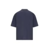 Varsity-Logo-T-Shirt mit kurzen Ärmeln „Navy“ 612966TMV954140