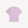 Vintage-Surfer-T-Shirt für Damen in Oversize-Passform, altrosa
