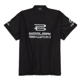 Von KI generiertes Inside-Out-T-Shirt „Black“ 787358TQVG11569