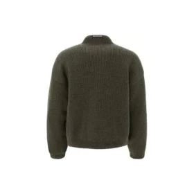 Wendbare Fleece-Jacke mit Reißverschluss „Grün“ 625931T15712863