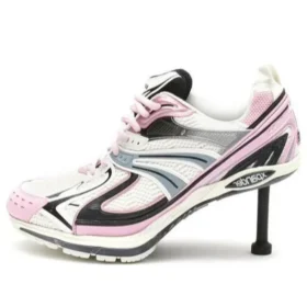 X-Pander Sneaker mit High Heels „Weiß Rosa Schwarz“ 669046W2RC65012