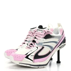 X-Pander Sneaker mit High Heels „Weiß Rosa Schwarz“ 669046W2RC65012