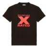 X-Rated Small Slim Fit Kurzarm Schwarz 612964TIVA71076
