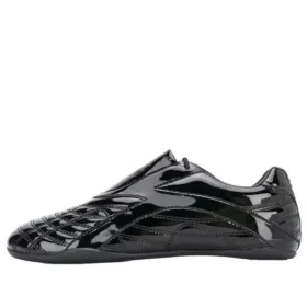 Zen Sneaker „Glänzendes schwarzes Lackleder“ 617539W2QA11000