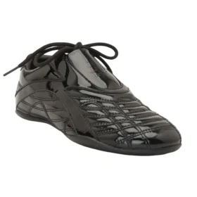 Zen Sneaker „Glänzendes schwarzes Lackleder“ 617539W2QA11000